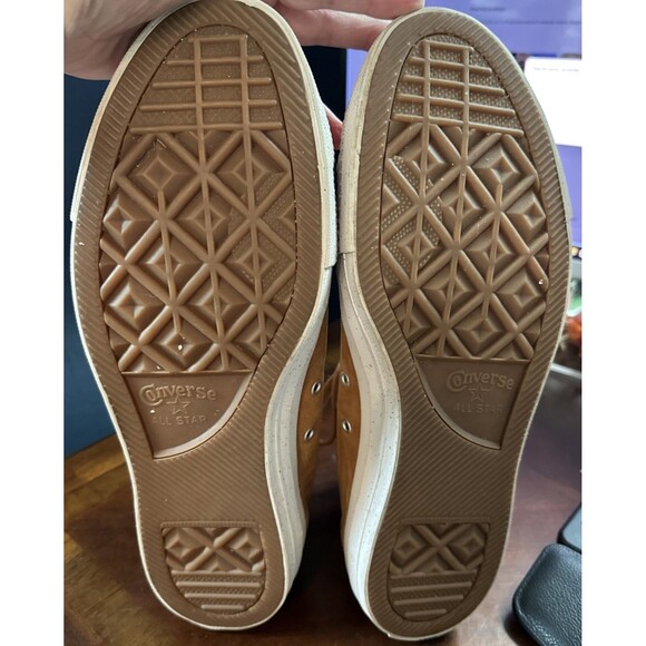 Converse Chuck Taylor All Star Leather High Top Brown Size 157522C Men 13 - Picture 10 of 10